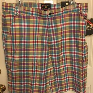 NWT Phat Farm Classic Mens MultiColor Shorts 40